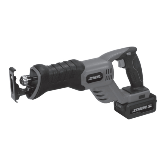 Sthor 78138 Cordless Sabre Saw Manuals