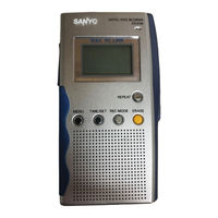 Sanyo ICR-B100XE Service Manual