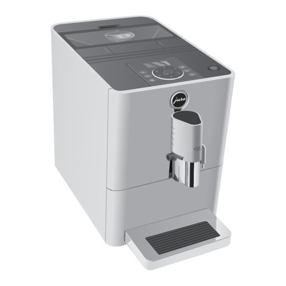 Jura ENA Micro 9 One Touch Instructions For Use Manual