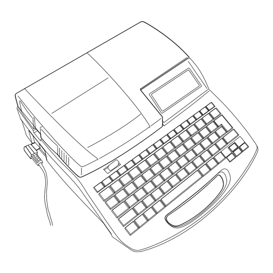 Partex PROMARK T-800 Quick Start