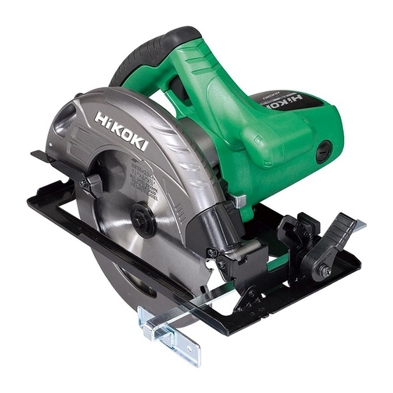 HIKOKI C 7ST Manuals