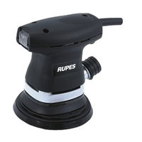 Rupes LR21AE Operating And Maintenance Instructions Manual