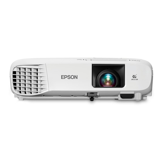 Epson PowerLite 107 User Manual