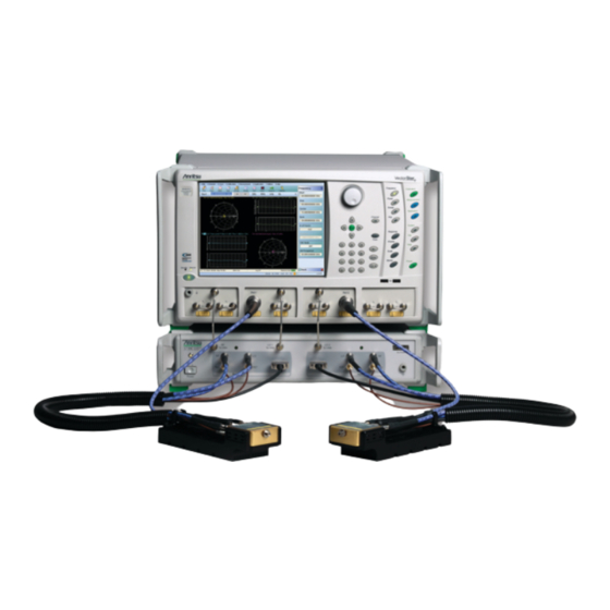 Anritsu VectorStar ME7838AX Quick Start Manual