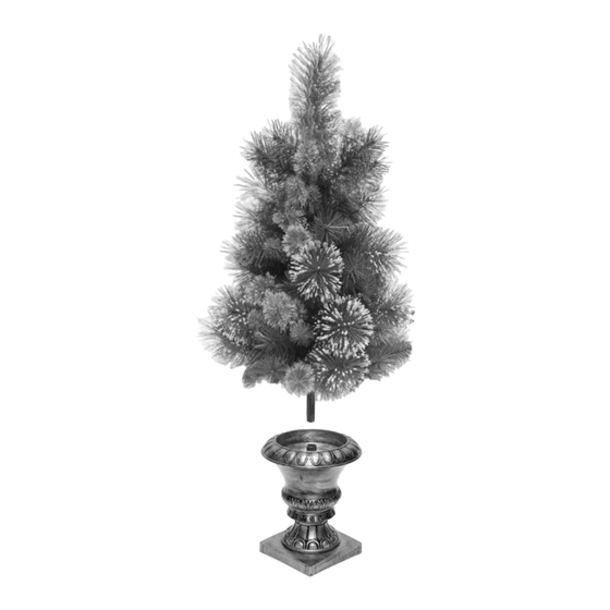 National Tree Company Pre-Lit Entrance Tree Assembly Instructions