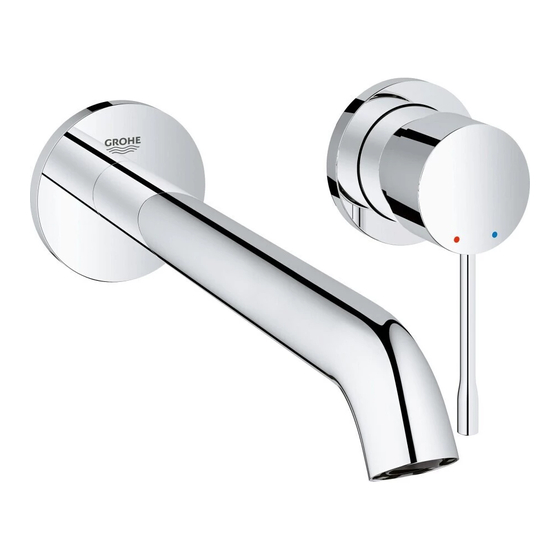 Grohe ESSENCE NEW 19 408 Installation Instructions Manual