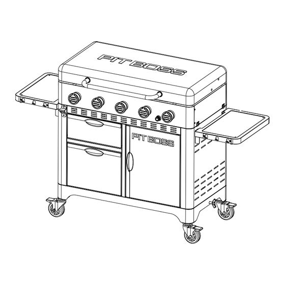 Pit Boss ULTIMATE GRIDDLE PB5BGD2 Assembly Manual