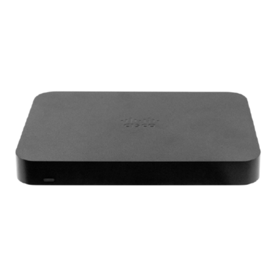 Cisco MERAKI Z3 Quick Start