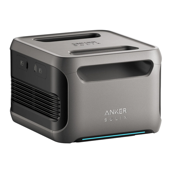Anker SOLIX BP3800 User Manual