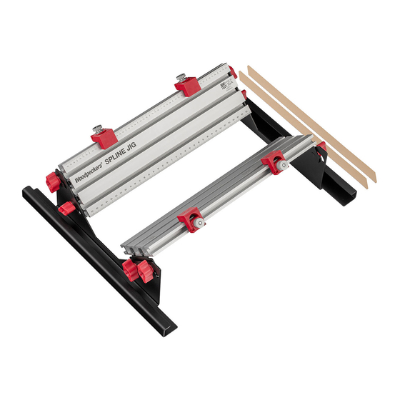 Woodpeckers SPLINE JIG Owner's Manual