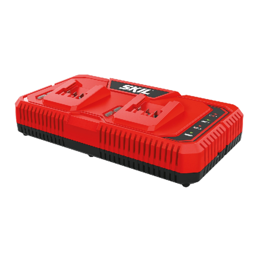 Skil QC5359E-00 - Dual Charger Manual
