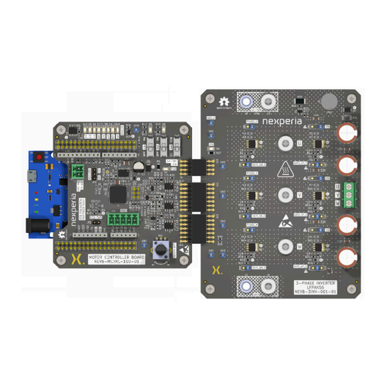 Nexperia NEVB-MCTRL-100-01-3INV-001-01 Manuals