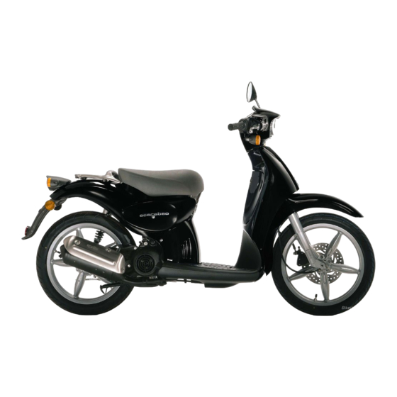 APRILIA SCARABEO 50 - 2003 Manual