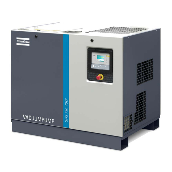 Atlas Copco GHS VSD+ Series Instruction Manual