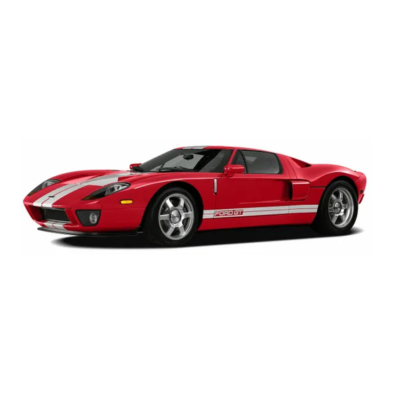 Ford 2006 GT Owner's Manual