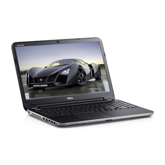 Dell Vostro 2521 Owner's Manual