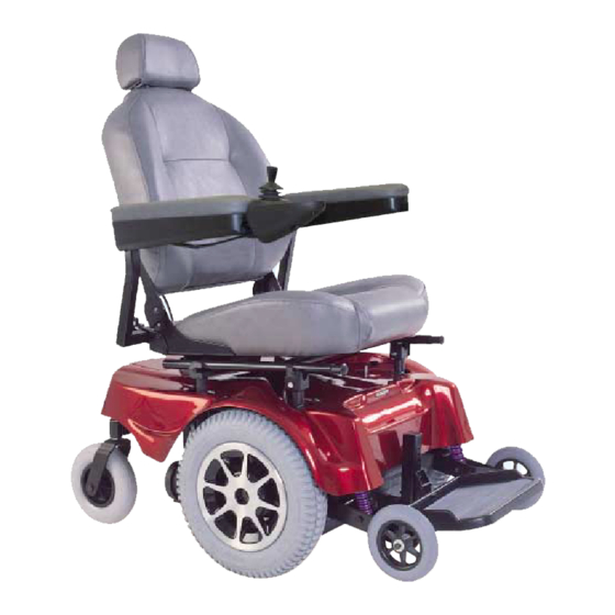 Pride Mobility Jazzy 1100 Owner's Manual