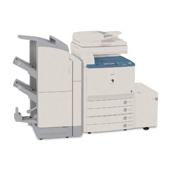 Canon Color imageRUNNER C5185 Series Service Manual