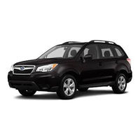 Subaru 2014 Impreza Quick Reference Manual