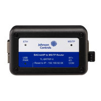 Johnson Controls TL-BRTRP-0 Installation Instructions Manual