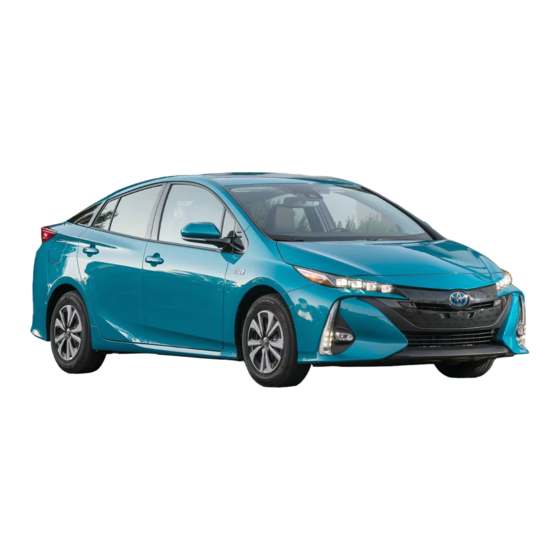 Toyota Prius Prime Quick Manual