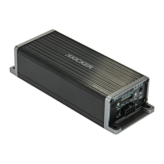 Kicker KEY200.4 Product White Paper