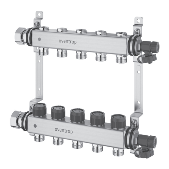 oventrop Multidis SF Installation And Operating Instructions Manual