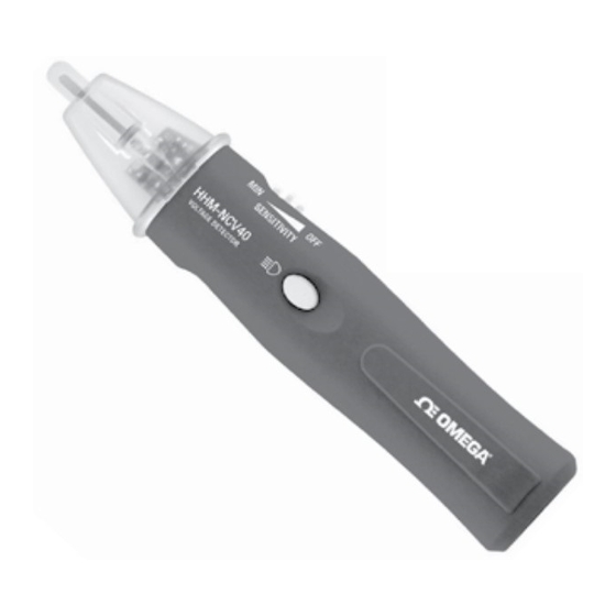 Omega HHM-NCV40 User Manual