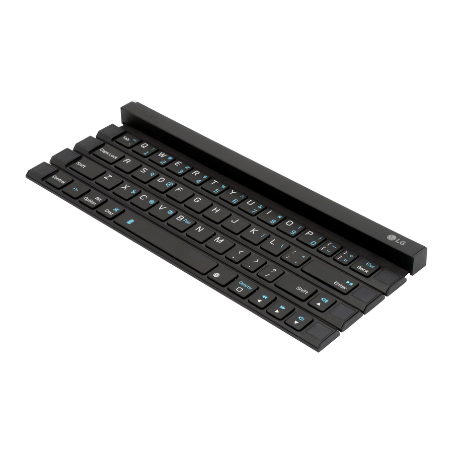LG Rolly Keyboard Manuals