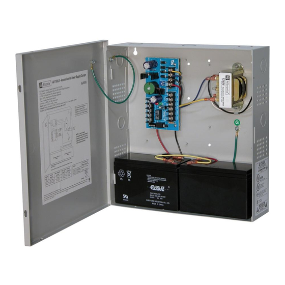 Altronix AL175220 Installation Instructions