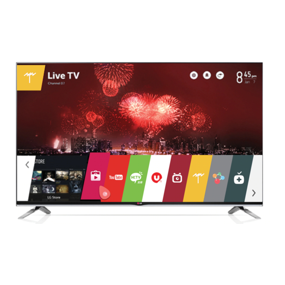 LG 55LB671 Manuals