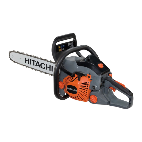 Hitachi CS 40EA Safety Instructions And Instruction Manual