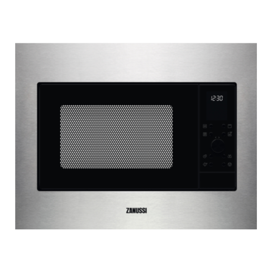 Zanussi ZMSN4C - Microwave Oven Manual