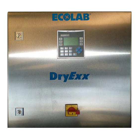 Ecolab DryExx Basic Operating Instructions Manual