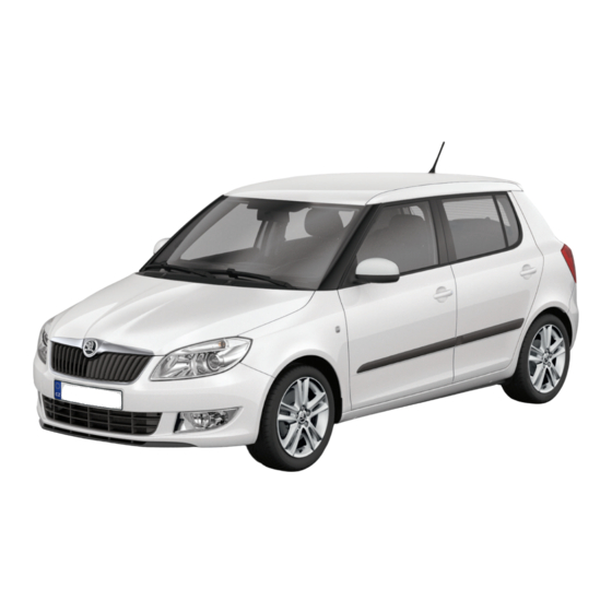Skoda 2014 Fabia Owner's Manual