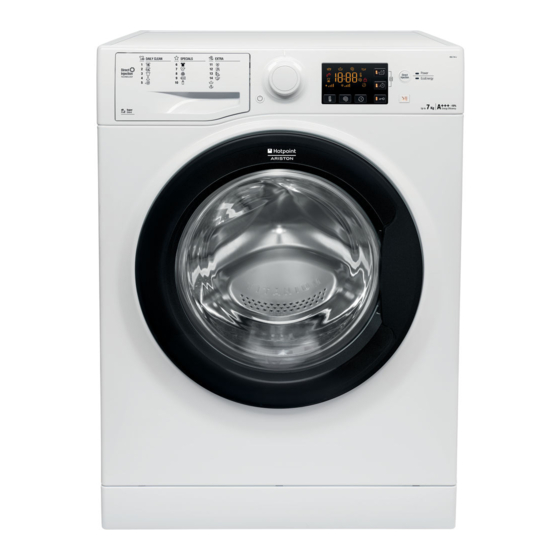 Hotpoint Ariston RSG 744 J Instructions For Use Manual