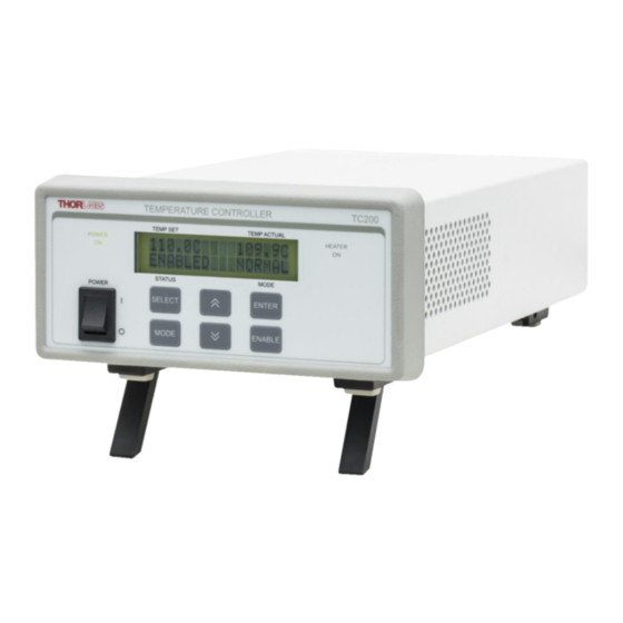 THORLABS TC200 User Manual