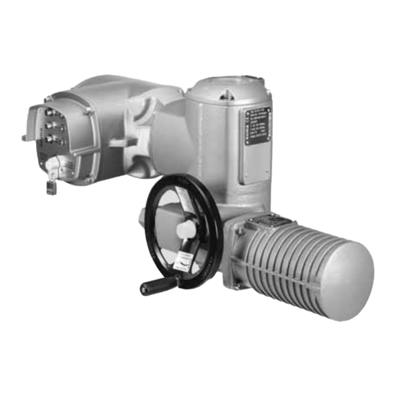 AUMA SG 05.1-F05 Operating Instructions Manual