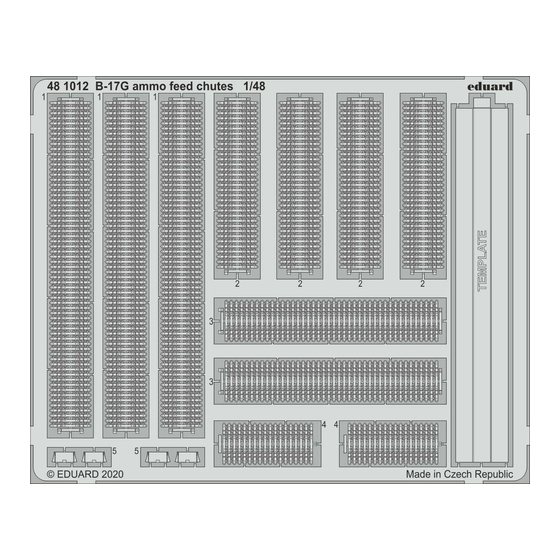 Eduard 48 1012 Manual