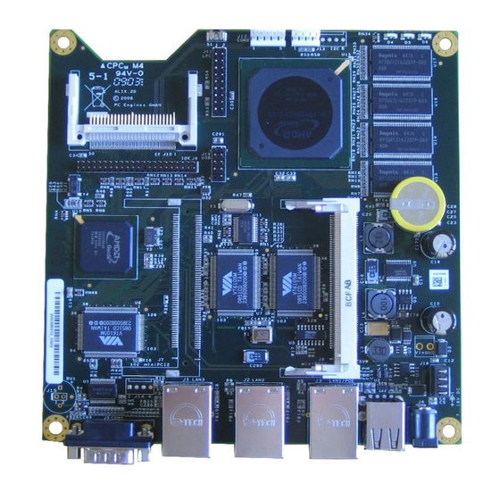 PC Engines ALIX.2 Series Manual