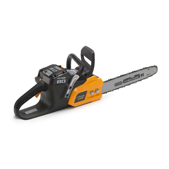 Stiga CS 80 Li Operator's Manual