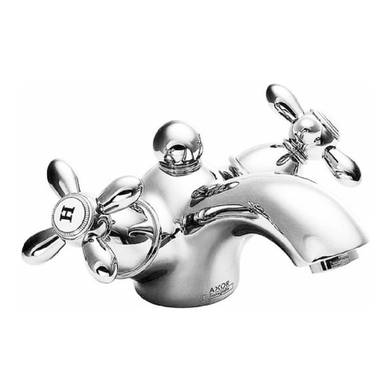 Hans Grohe AXOR Carlton 17032 Series Manual