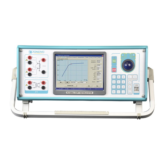 Ponovo PCT200 Series User Manual