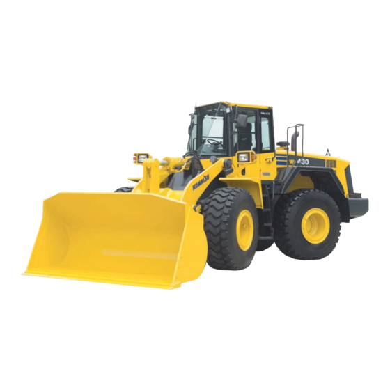 Komatsu WA430-6 Shop Manual