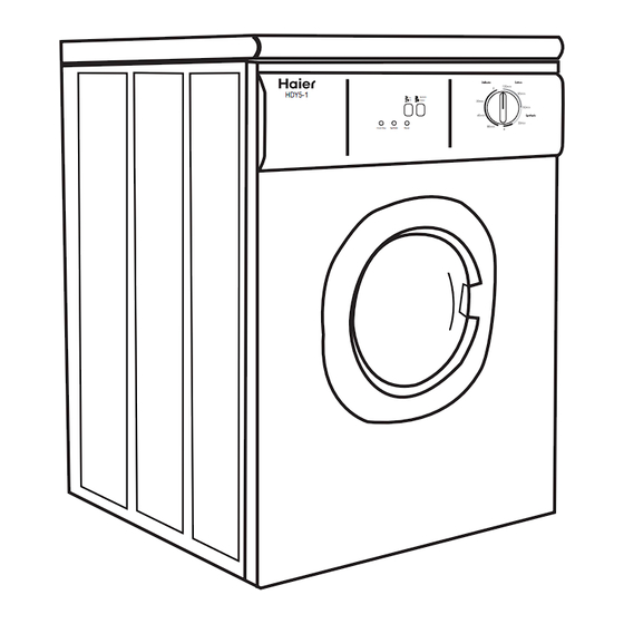 Haier HDY5-1 User Manual