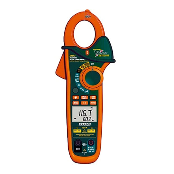 Extech Instruments EX613 User Manual