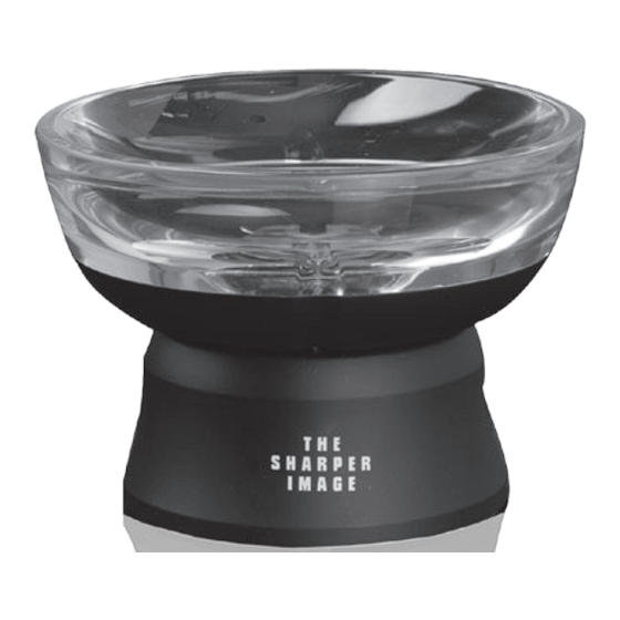 Sharper Image KP-W001 Instruction Manual And  Warranty Information
