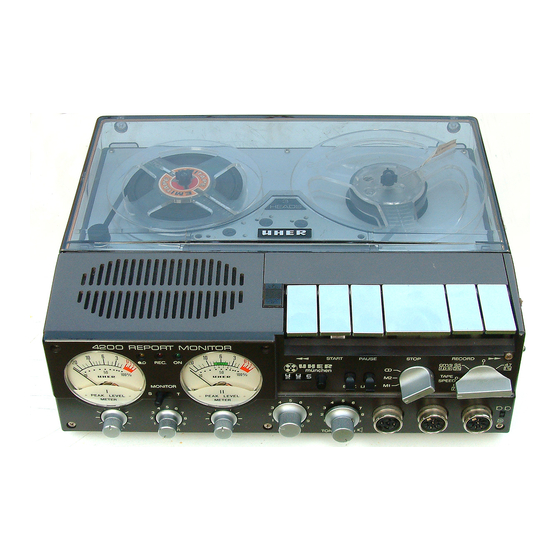Model 4400 Report Stereo IC Reel-to-Reel Tape Recorder