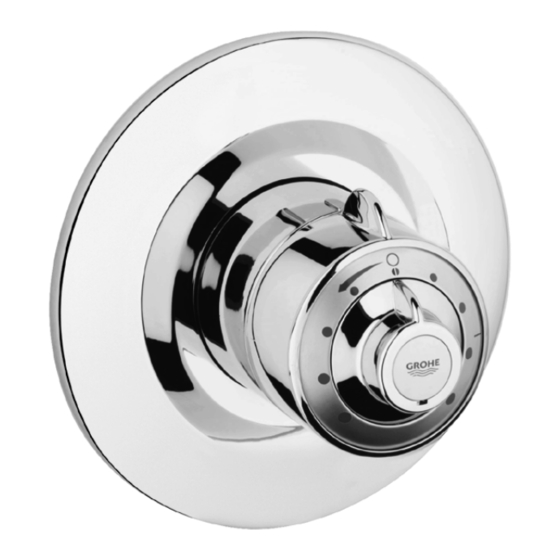 Grohe Avensys Installation Instructions And Operating Manual