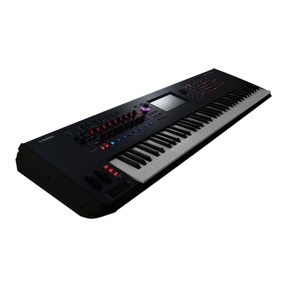 Yamaha MONTAGE 6 Supplementary Manual